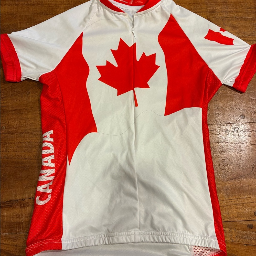 ScudoPro Canada Flag - Men's Short-Sleeve Cycling Jersey Size XS